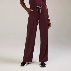 Figs High Waisted Salina FORMx Wide Leg Scrub Pants